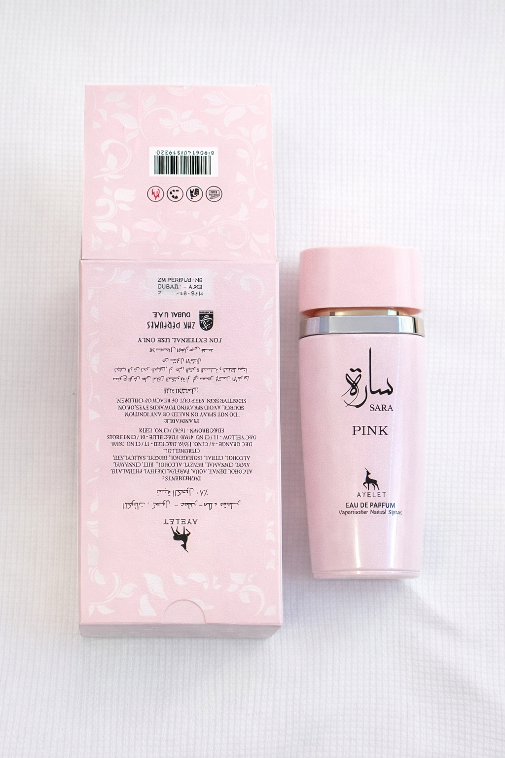 SARA PINK Eau de Parfum – by AYELET